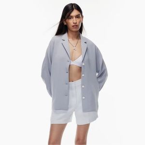 Aritzia Wilfred Freeform Shirt Ardoise